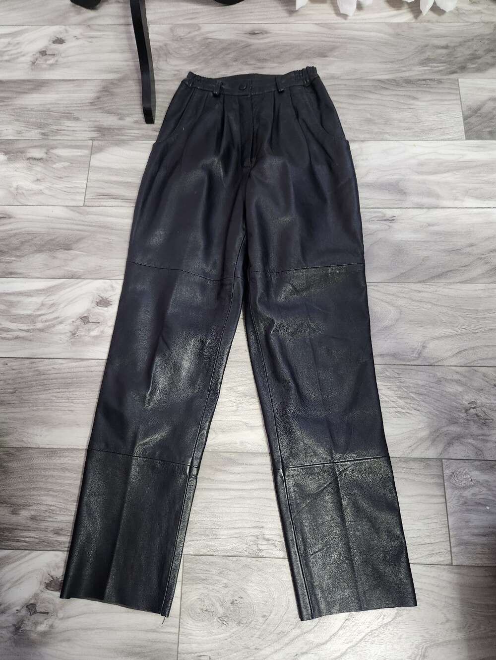 Vintage Le'Baz Leather Pants Size  Read Description